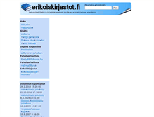 Tablet Screenshot of erikoiskirjastot.fi